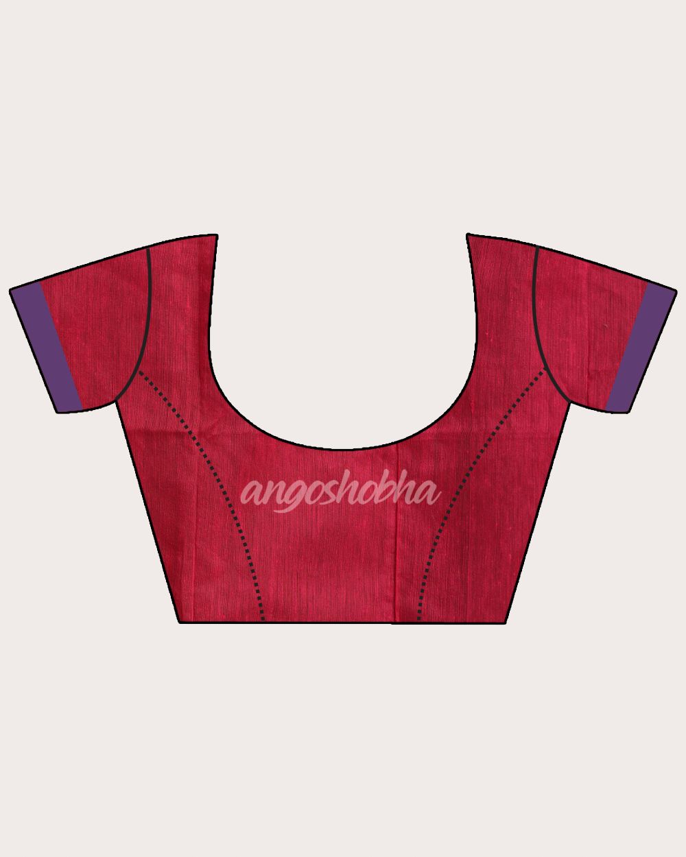 Fuchsia Aqua Blue Cotton Blend Handloom Tie Dye Jamdani Saree angoshobha