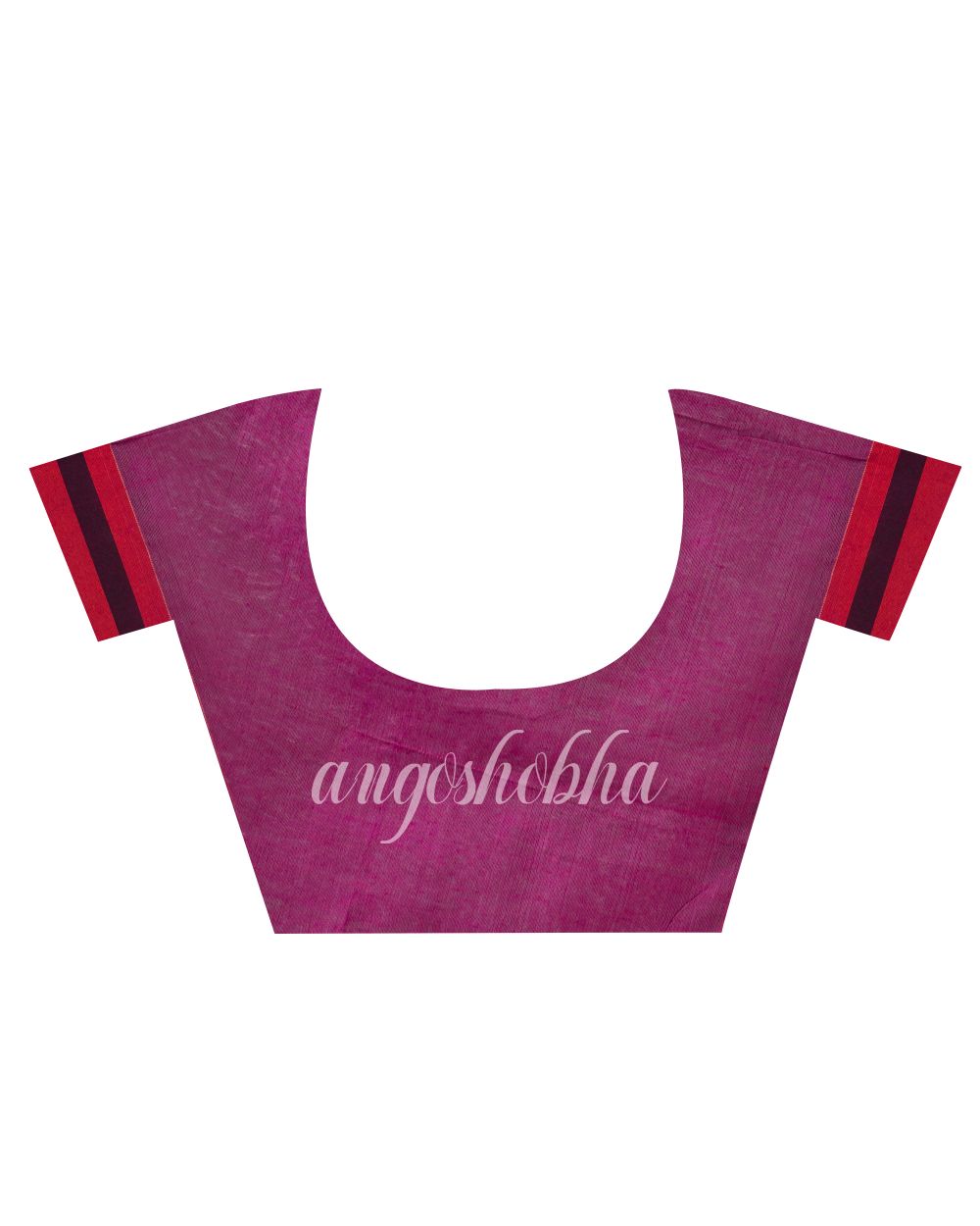 Green Sheen Cotton Blend Jamdani Saree angoshobha