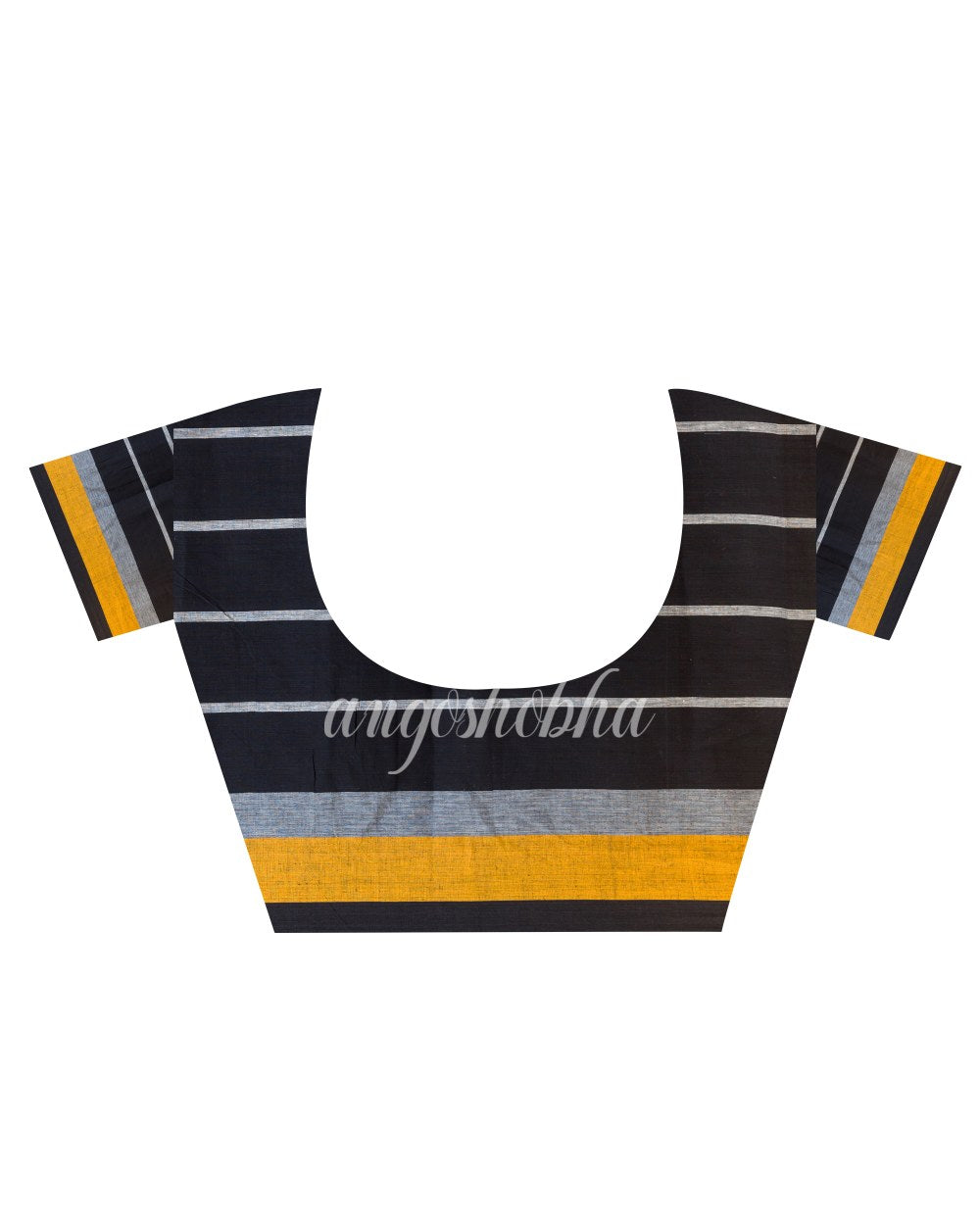 Grey Handwoven Cotton Saree angoshobha