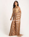 Matka Silk Handloom Traditional Sequin Jamdani Saree