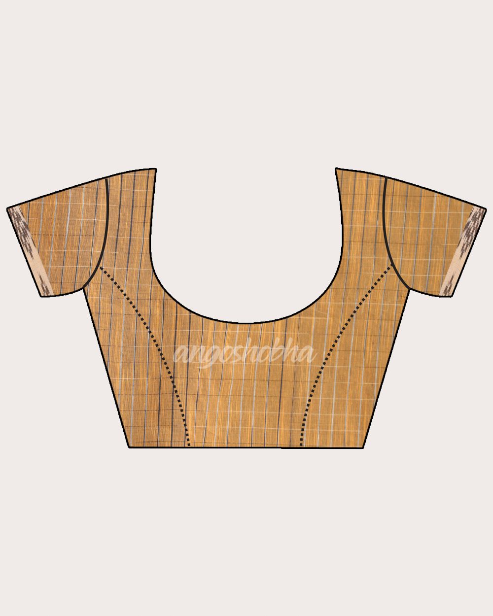 Kotki Border Deep Grey Cotton Blend Handloom Saree angoshobha