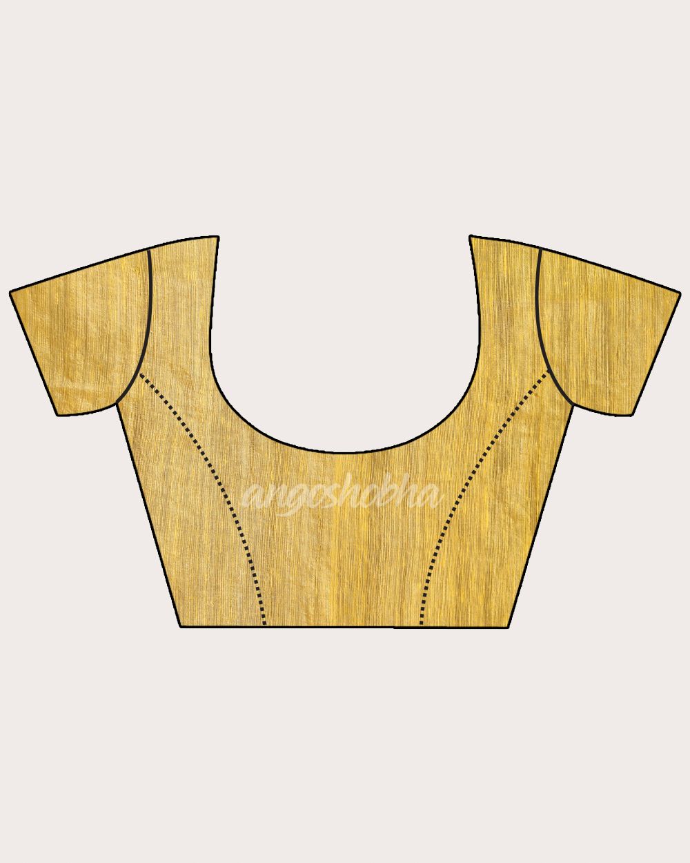 Lemon Matka Silk Handloom Traditional Jamdani Saree angoshobha