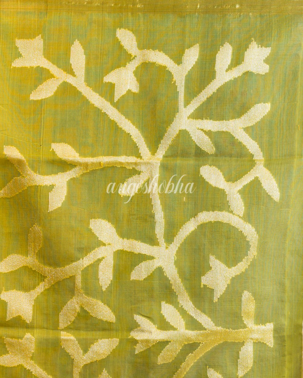 Multicolor Blended Cotton Sequins Jamdani Saree angoshobha