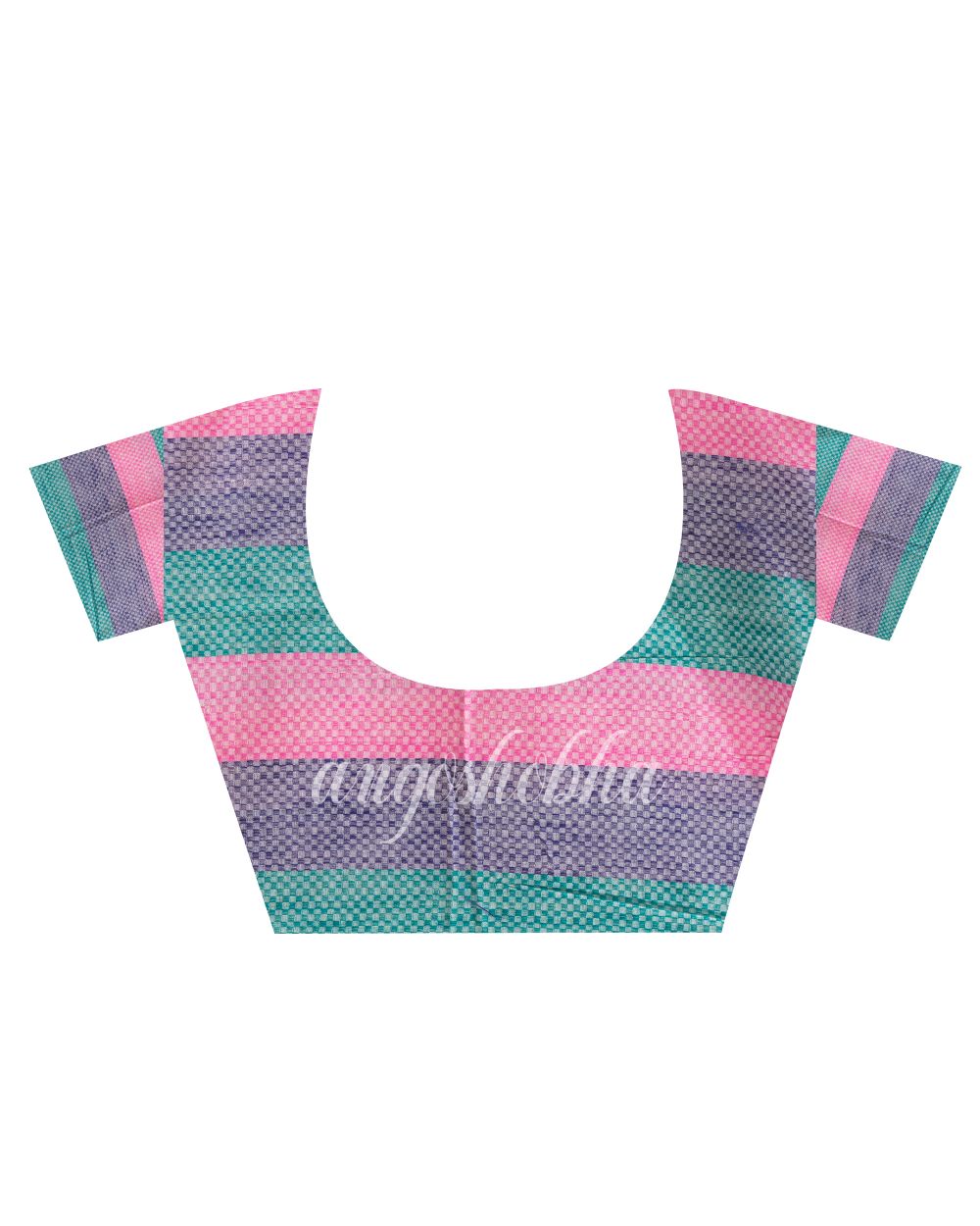 Multicolor Festive Cotton Handloom Saree angoshobha