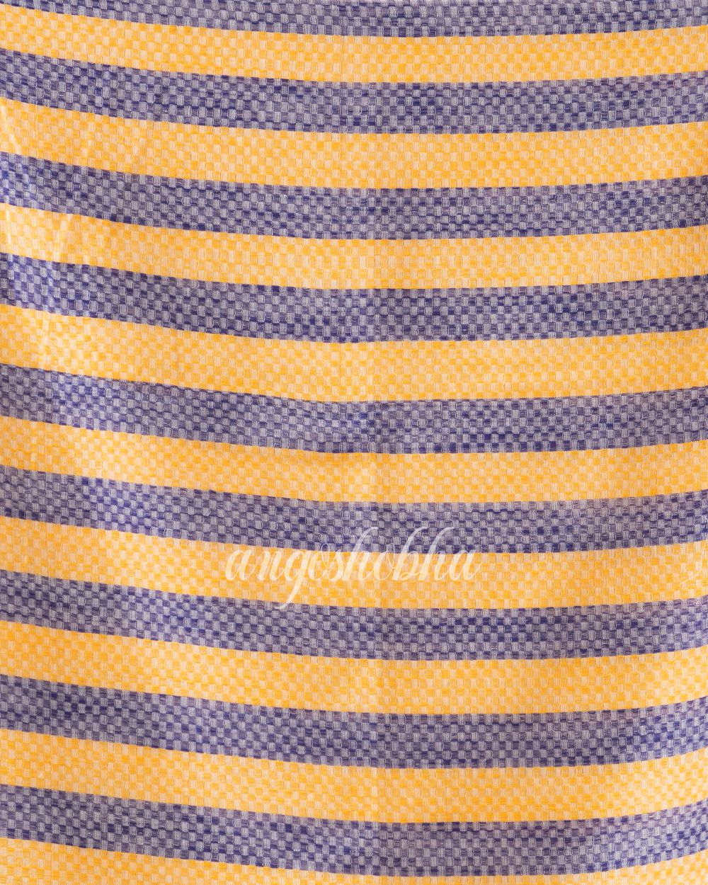 Multicolor Festive Cotton Handloom Saree angoshobha