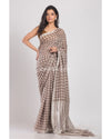 Multicolor Handwoven Linen Saree