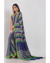 Multicolor handloom Cotton saree