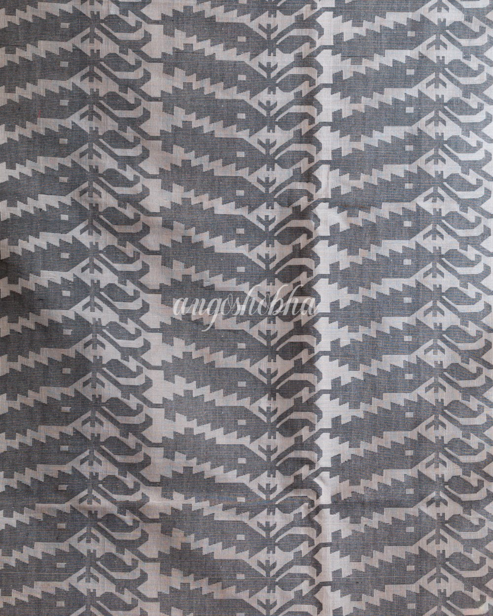 Peach Handwoven Silk Saree angoshobha