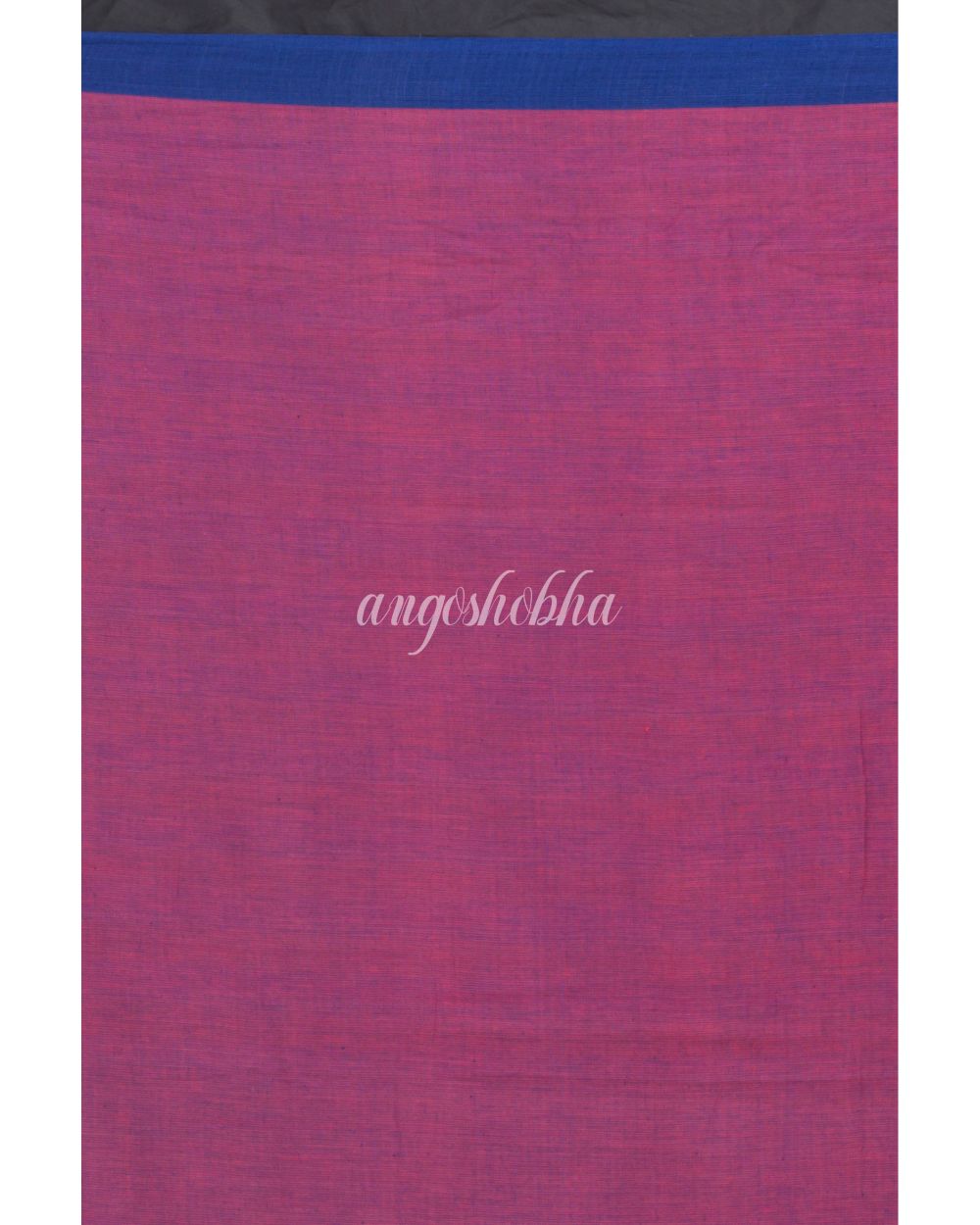 Pink Handloom Cotton Saree angoshobha