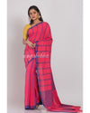 Pink Handloom Cotton Saree