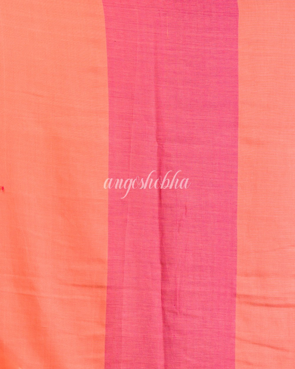 Pink Handwoven Cotton Saree angoshobha
