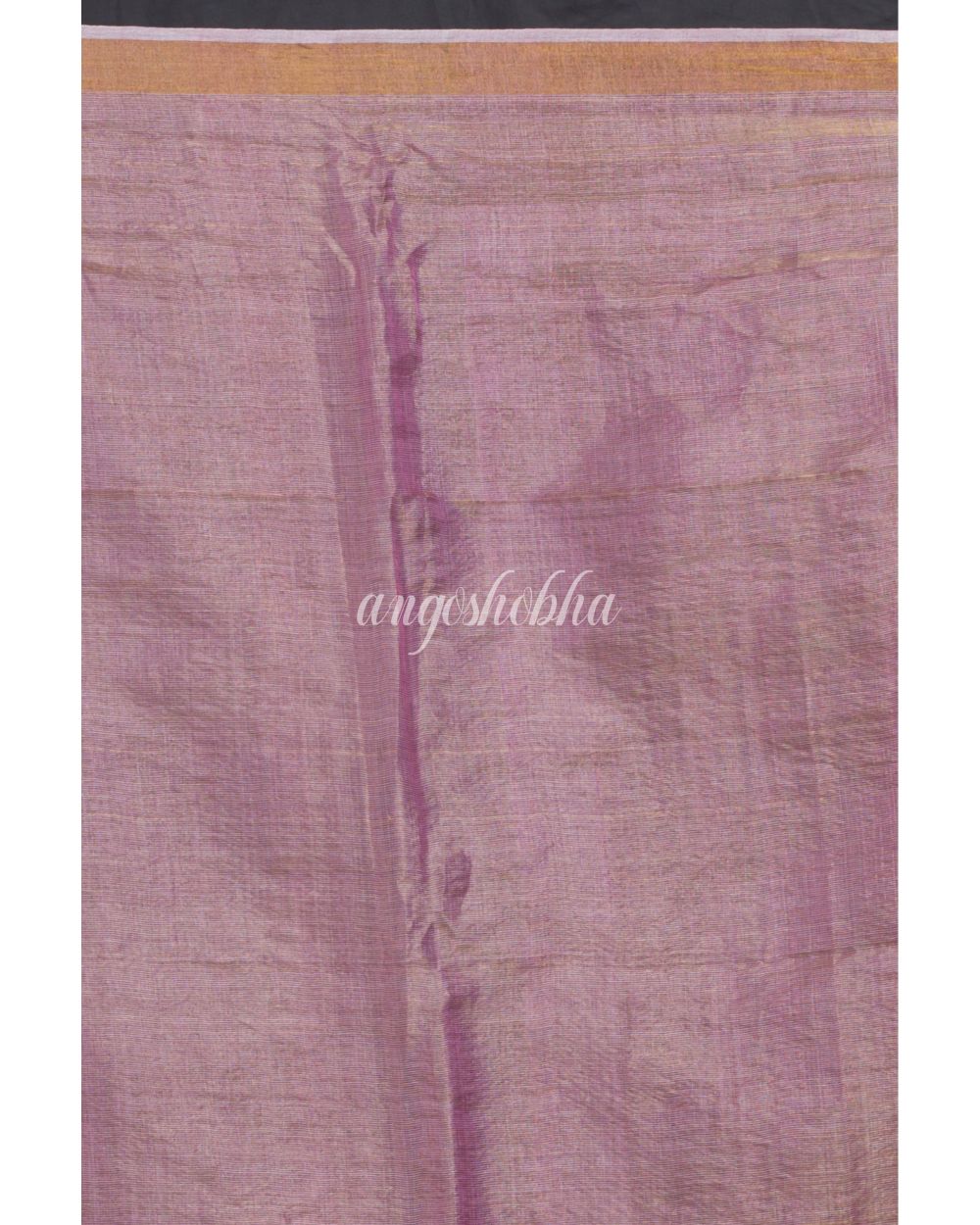 Pink Tussar Silk Jamdani Saree angoshobha