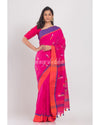 Rani Cotton Handloom Saree
