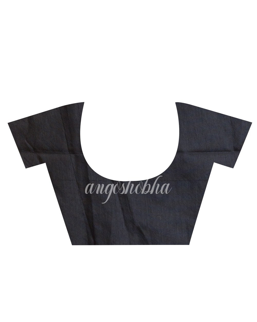 Red Handwoven Blended Cotton Saree angoshobha