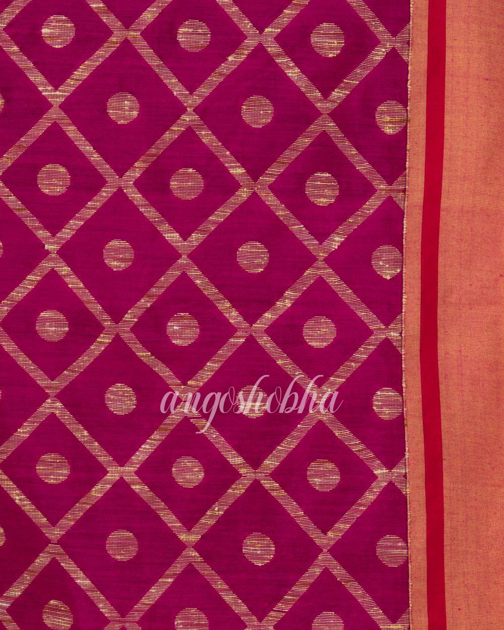 Royal Blue Cotton Blend Traditional Jamdani Saree angoshobha