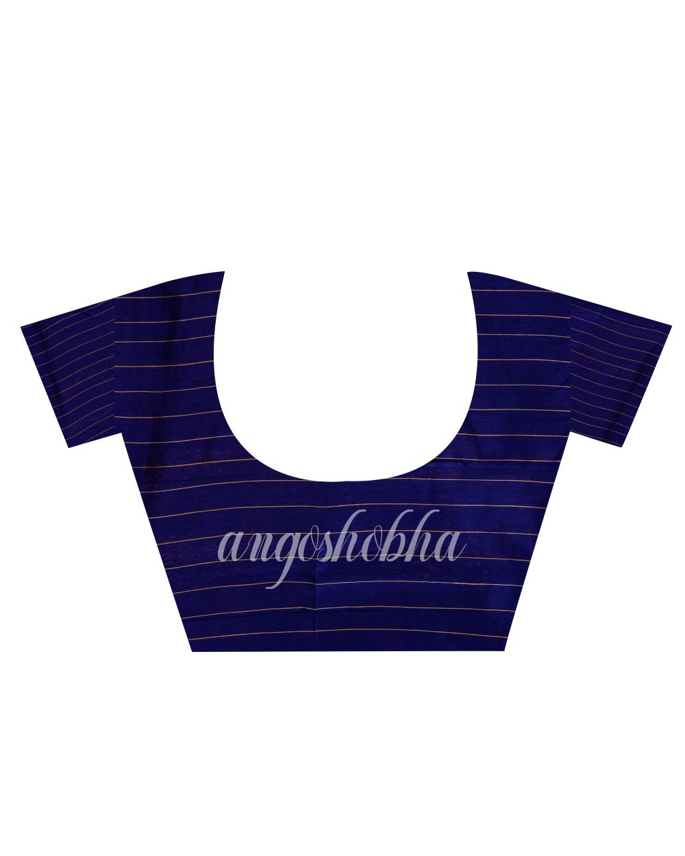 Royel Blue Cotton Blend Traditional Jamdani Saree angoshobha