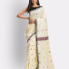 Sandy Tan Handloom Cotton Jamdani Saree angoshobha