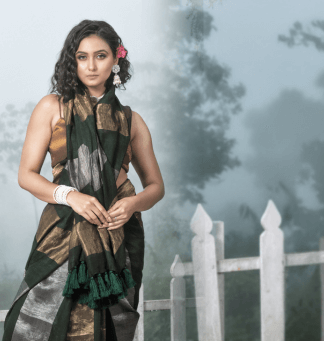 angoshobha pure tissue silk saree, gold & golden tissue saree, soft tissue sarees online collection