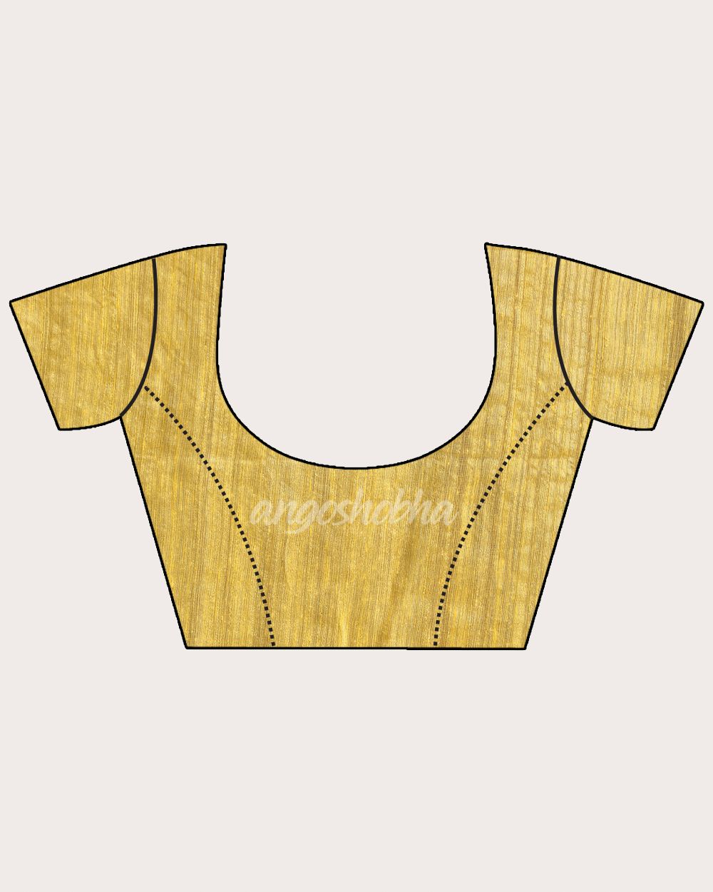 Yellow Matka Silk Handloom Traditional Jamdani Saree angoshobha